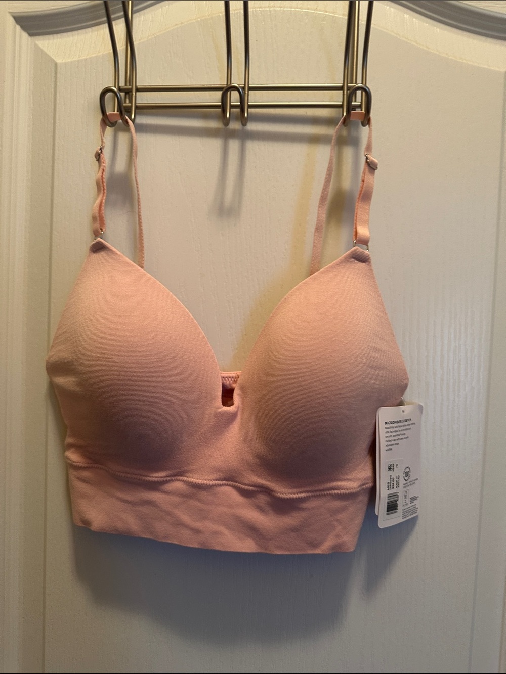 Jockey Blush Pink Seamless Lightly Padded Bralette